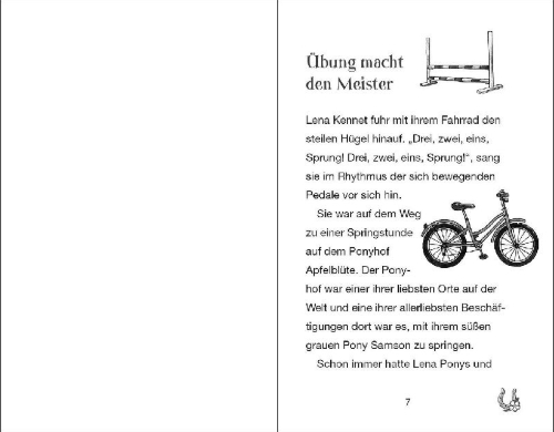 Buchcover und Innenansicht für das Buch: Ponyhof Apfelblüte (Band 20) - Paulinas geheimer Wunsch