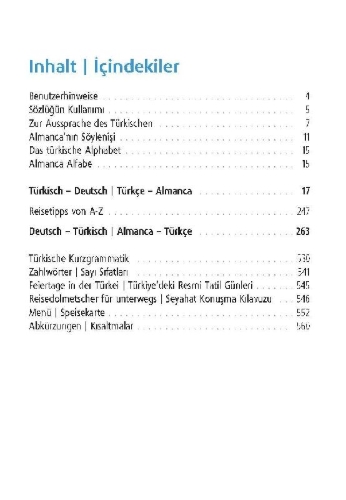 Buchcover und Innenansicht für das Buch: Langenscheidt Universal-Wörterbuch Türkisch