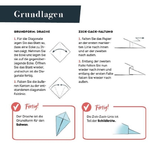 Buchcover und Innenansicht für das Buch: 333 Origami - Japanischer Garten - Zauberschöne Papiere falten für Japan-Fans