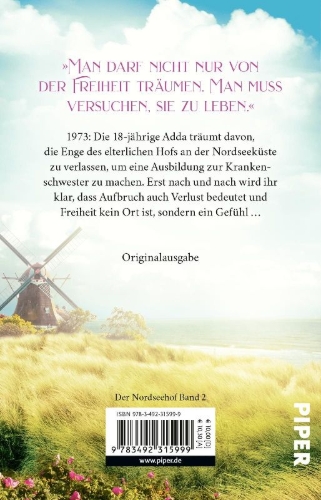 Buchcover und Innenansicht für das Buch: Der Nordseehof - Als wir der Freiheit nahe waren