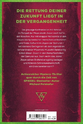Buchcover und Innenansicht für das Buch: Timelock, Band 3 - Zeitmeister