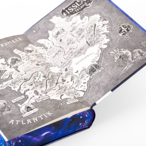 Buchcover und Innenansicht für das Buch: Khyona (2). Die Macht der Eisdrachen