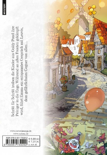 Buchcover und Innenansicht für das Buch: Yakusoku no Neverland