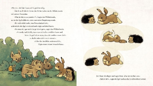 Buchcover und Innenansicht für das Buch: Sagst du mir, was Freundschaft ist?