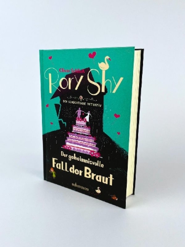 Buchcover und Innenansicht für das Buch: Rory Shy, der schüchterne Detektiv - Der geheimnisvolle Fall der Braut (Rory Shy, der schüchterne Detektiv, Bd. 8)