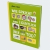 Buchcover und Innenansicht für das Buch: Hvordan snakker man om døden?