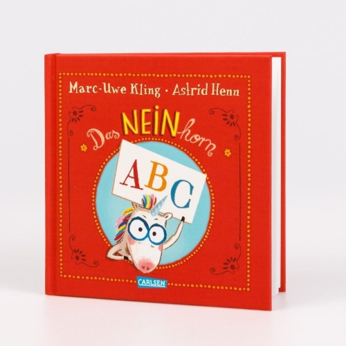 Buchcover und Innenansicht für das Buch: Das NEINhorn-ABC