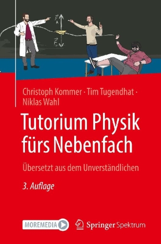 Buchcover und Innenansicht für das Buch: Tutorium Physik fürs Nebenfach