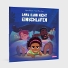 Buchcover und Innenansicht für das Buch: Amma kann nicht einschlafen