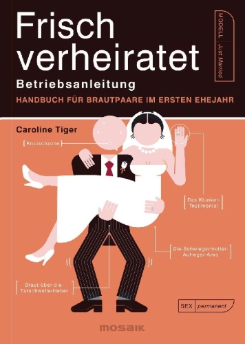 Buchcover und Innenansicht für das Buch: The Newlywed's Instruction Manual