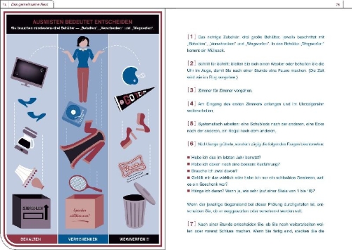 Buchcover und Innenansicht für das Buch: The Newlywed's Instruction Manual