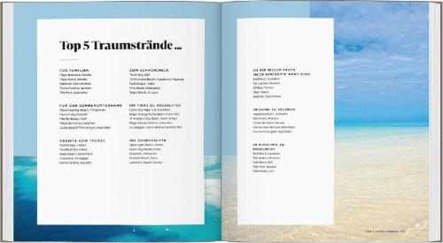 Buchcover und Innenansicht für das Buch: LONELY PLANET Bildband Traumstrände