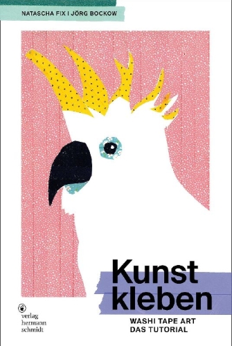 Buchcover und Innenansicht für das Buch: Kunst kleben