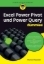 Buchcover und Innenansicht für das Buch: Excel Power Pivot und Power Query für Dummies