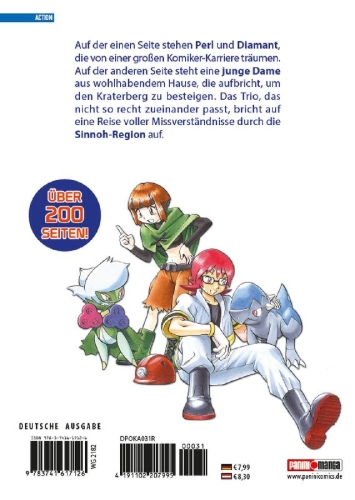 Buchcover und Innenansicht für das Buch: Pokémon - Die ersten Abenteuer