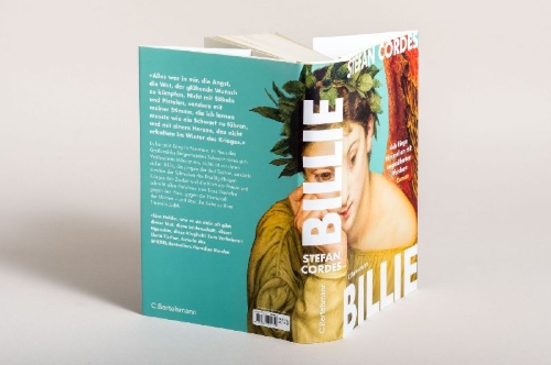 Buchcover und Innenansicht für das Buch: BILLIE 'Ich fliege Himmel an mit ungezähmten Pferden'