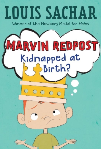 Buchcover und Innenansicht für das Buch: Marvin Redpost #1: Kidnapped at Birth?