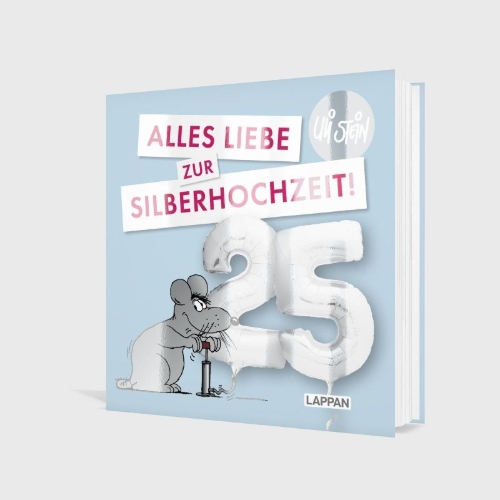 Buchcover und Innenansicht für das Buch: Uli Stein für Verliebte: Silberhochzeit