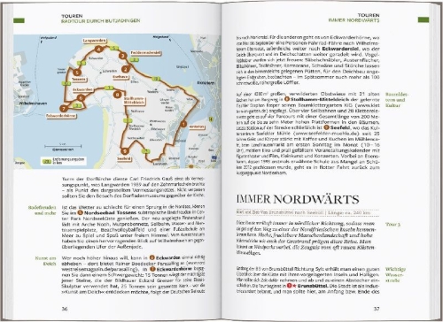 Buchcover und Innenansicht für das Buch: Baedeker Reiseführer Deutsche Nordseeküste