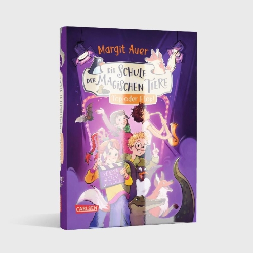 Buchcover und Innenansicht für das Buch: Die Schule der magischen Tiere Neuausgabe 5: Top oder Flop!