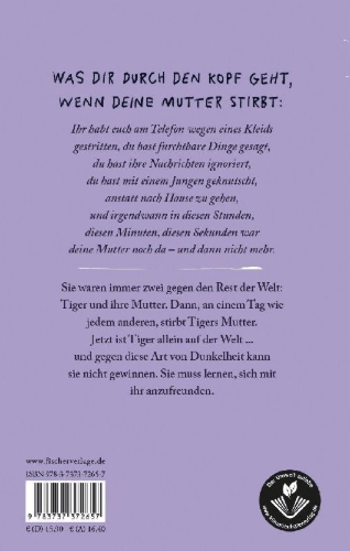 Buchcover und Innenansicht für das Buch: How to make friends with the dark