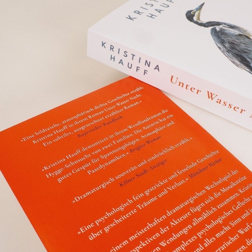 Buchcover und Innenansicht für das Buch: Unter Wasser Nacht