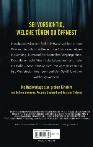 Buchcover und Innenansicht für das Buch: The Housemaid