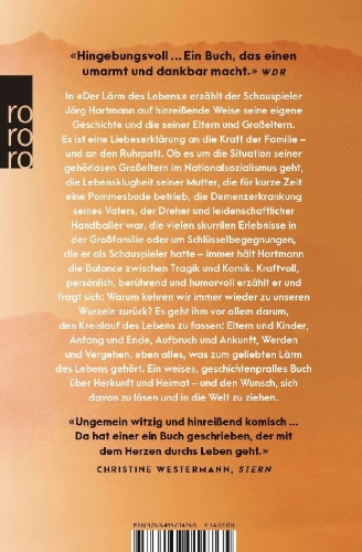 Buchcover und Innenansicht für das Buch: Der Lärm des Lebens