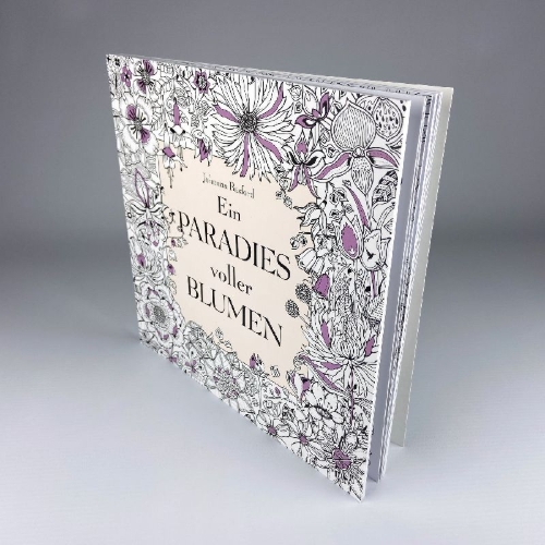 Buchcover und Innenansicht für das Buch: World of Flowers