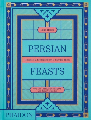 Buchcover und Innenansicht für das Buch: Persian Feasts