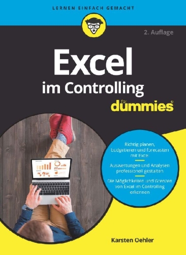 Buchcover und Innenansicht für das Buch: Excel im Controlling für Dummies