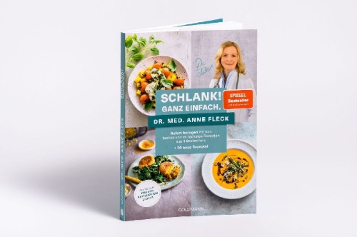 Buchcover und Innenansicht für das Buch: Schlank! Ganz einfach