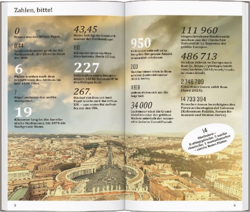 Buchcover und Innenansicht für das Buch: DUMONT direkt Reiseführer Rom