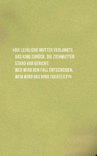 Buchcover und Innenansicht für das Buch: Der kaukasische Kreidekreis