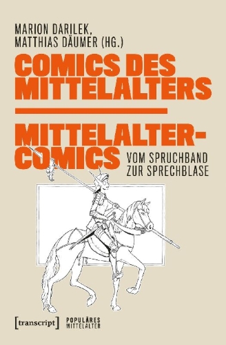 Buchcover und Innenansicht für das Buch: Comics des Mittelalters - Mittelaltercomics