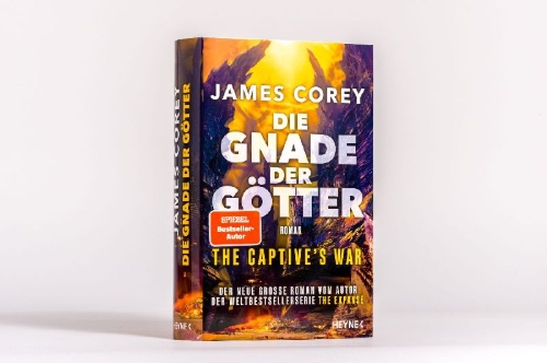 Buchcover und Innenansicht für das Buch: The Mercy of Gods - The Captive's War Book 1