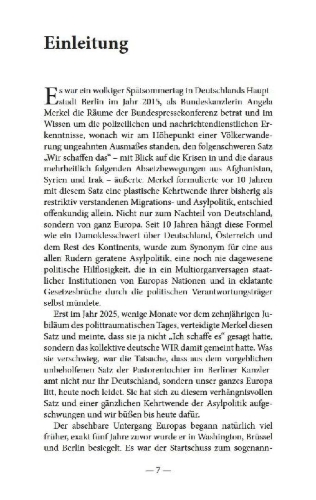 Buchcover und Innenansicht für das Buch: Merkels Werk - Unser Untergang
