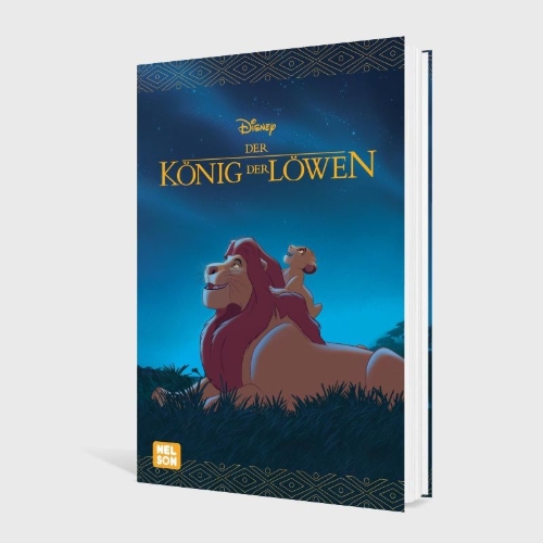 Buchcover und Innenansicht für das Buch: Disney Filmbuch zum Vorlesen: König der Löwen Das Buch zum Film