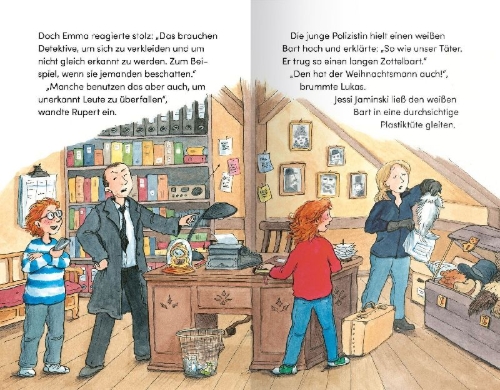Buchcover und Innenansicht für das Buch: Die Nordseedetektive (Band 13) - Die Verhaftung