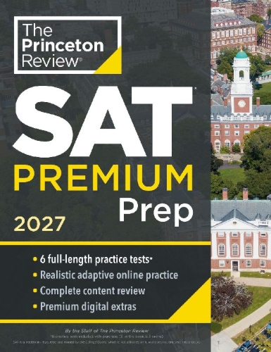 Buchcover und Innenansicht für das Buch: Princeton Review Digital SAT Premium Prep, 2027