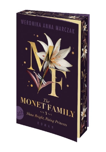 Buchcover und Innenansicht für das Buch: Rodzina Monet - Królewna 2