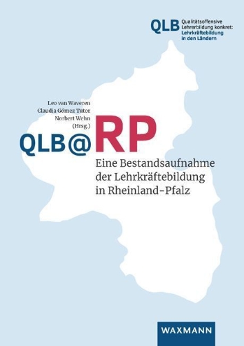 Buchcover und Innenansicht für das Buch: QLB @RP - Eine Bestandsaufnahme der Lehrkräftebildung in Rheinland-Pfalz