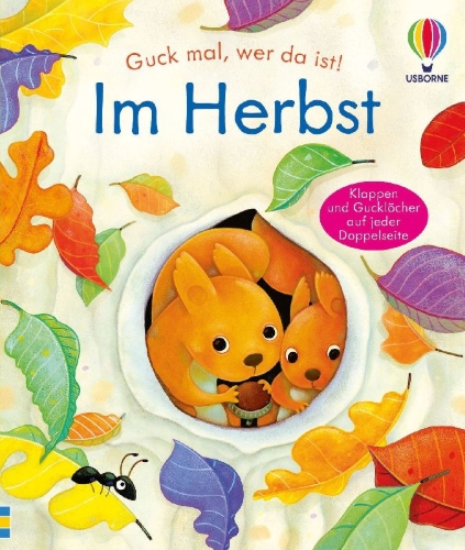 Buchcover und Innenansicht für das Buch: Guck mal, wer da ist! Im Herbst