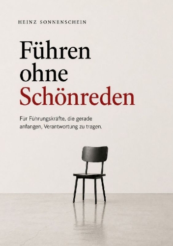 Buchcover und Innenansicht für das Buch: Führen ohne Schönreden