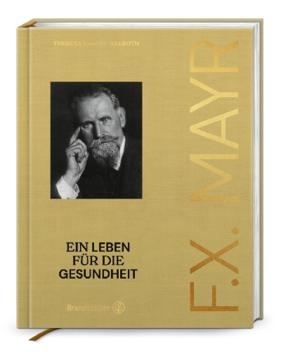 Buchcover und Innenansicht für das Buch: F. X. Mayr