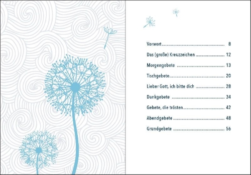 Buchcover und Innenansicht für das Buch: Lieber Gott, du bist immer für mich da