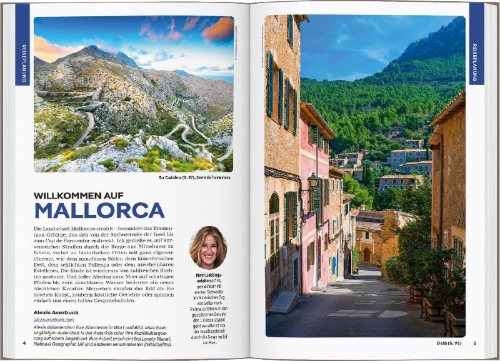 Buchcover und Innenansicht für das Buch: LONELY PLANET Reiseführer Mallorca