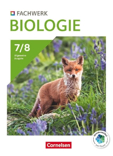 Buchcover und Innenansicht für das Buch: Fachwerk Biologie 7./8. Schuljahr - Schulbuch