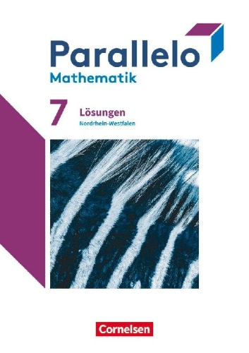 Buchcover und Innenansicht für das Buch: Parallelo 7. Schuljahr. Nordrhein-Westfalen - Lösungen zum Schülerbuch
