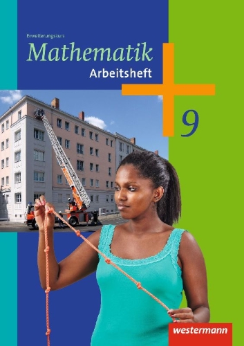 Buchcover und Innenansicht für das Buch: Mathematik 9E. Arbeitsheft mit interaktiven Übungen. Hessen, Niedersachsen, Nordrhein-Westfalen